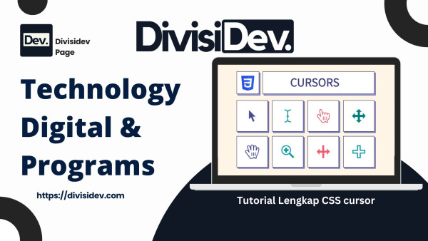 Tutorial Lengkap CSS cursor: Membuat Website Lebih Interaktif dengan Berbagai Bentuk Pointer Mouse Part 1